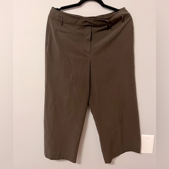 Sandro Sportswear Chic Wide-Leg Trousers Capris Size 12 - Picture 4 of 9